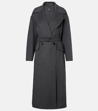 Belted virgin wool coat | 'S Max Mara