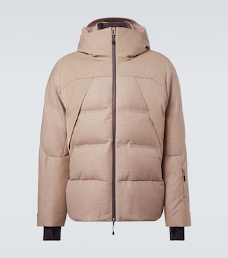 Nordend wool-blend down ski jacket | Sease