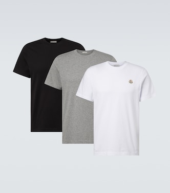Set of 3 cotton jersey T-shirts | Moncler