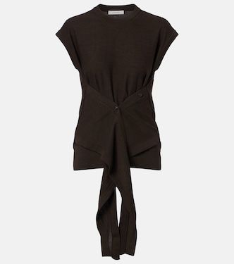 Wool-blend knitted top | Lemaire