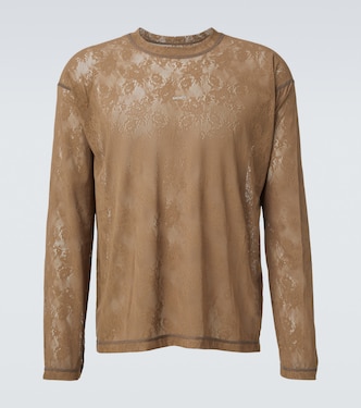 T-shirt SpaceLace en dentelle | Satisfy
