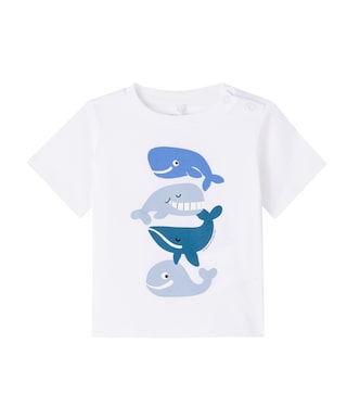 Baby printed cotton jersey T-shirt | Stella McCartney Kids