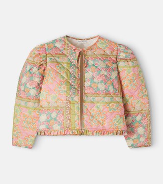 Claire floral cotton jacket | Bebe Organic