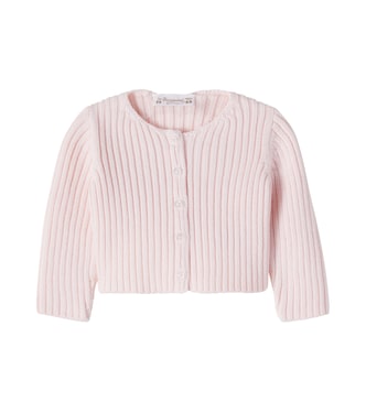 كارديغان من القطن والكشمير لمولودة جديدة Esil | Bonpoint