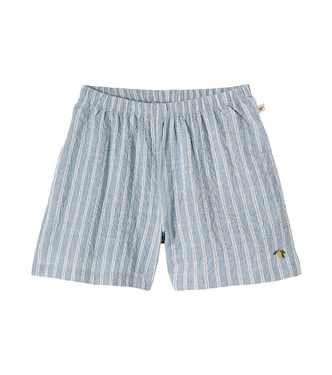 Elliot striped cotton seersucker shorts | Konges Sløjd