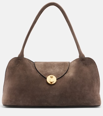 Schultertasche Vivian aus Veloursleder | Versace