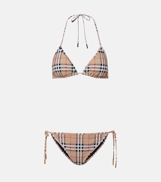 بيكيني بمربعات Burberry Check | Burberry
