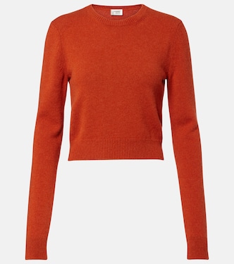 Cropped cashmere sweater | Saint Laurent