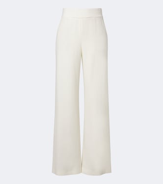 Pantalon ample en laine et cachemire | Eleventy