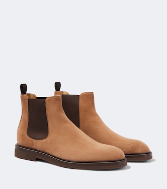 Suede Chelsea boots | Brunello Cucinelli