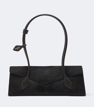 Le Teckel Medium calf hair shoulder bag | Alaïa