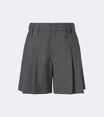 Wool-blend shorts | Brunello Cucinelli