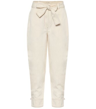 Levi cotton and linen carrot pants | Ulla Johnson