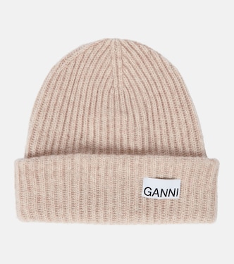 Wool-blend beanie | Ganni