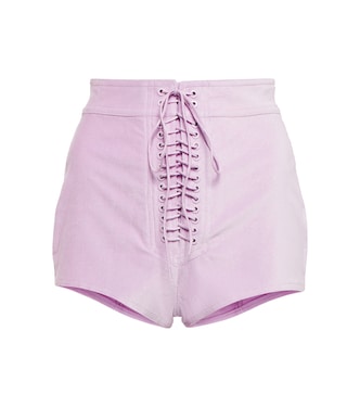 Sutton embellished corduroy shorts | Alex Perry