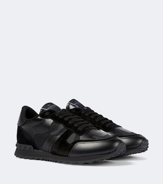 Baskets Rockrunner en cuir | Valentino Garavani