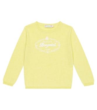 Alpin logo cotton-blend sweater | Bonpoint