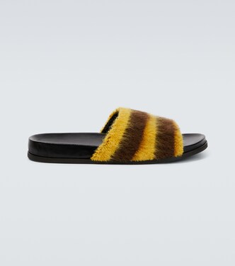 Mules Fussbett rayées | Marni