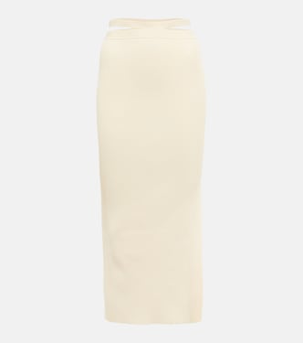 Orion rib-knit midi skirt | Simkhai
