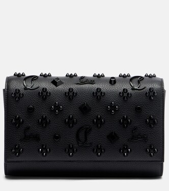 Paloma leather wallet on chain | Christian Louboutin