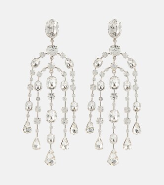 Pendientes colgantes Ophelia con cristales | Jennifer Behr