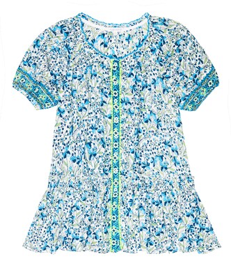 Andrea floral dress | Poupette St Barth Kids
