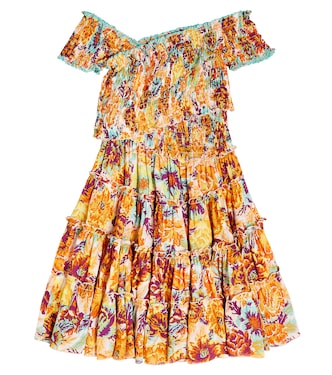 Soledad floral dress | Poupette St Barth Kids
