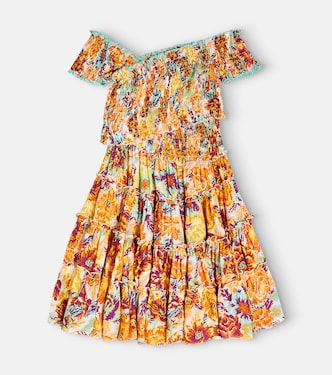 Robe Soledad à fleurs | Poupette St Barth Kids