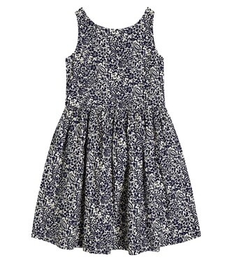 Calissa paisley-print cotton dress | Polo Ralph Lauren Kids