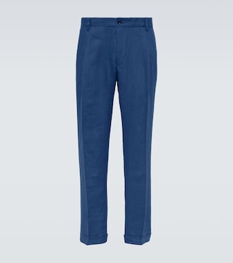 Linen slim pants | Dolce&Gabbana