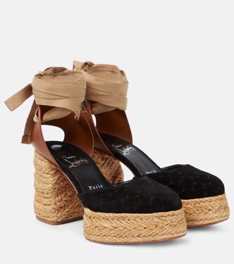 Brigissima 70 espadrille sandals | Christian Louboutin