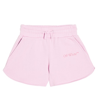 Big Bookish cotton shorts | Off-White Kids