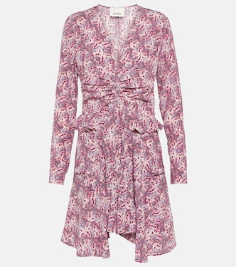 Usmara printed silk-blend minidress  | Isabel Marant