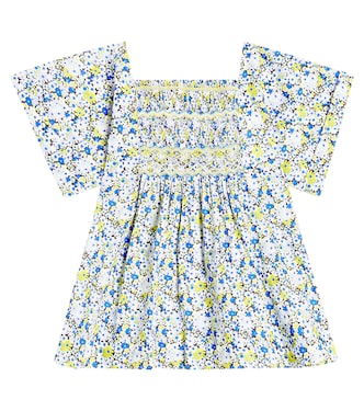 Pays smocked floral blouse | Bonpoint