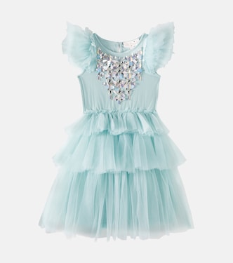 Robe Glittering Glaciers en tulle à ornements | Tutu Du Monde