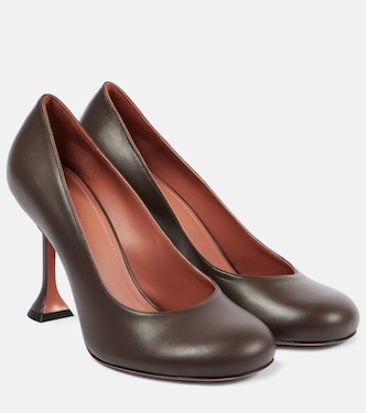 Escarpins Iris 95 en cuir | Amina Muaddi