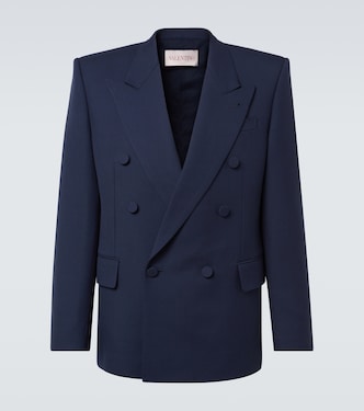 Virgin wool gabardine blazer | Valentino