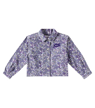 Eliza floral denim jacket | Bonpoint
