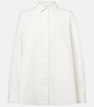 Oversized denim shirt | Dries Van Noten