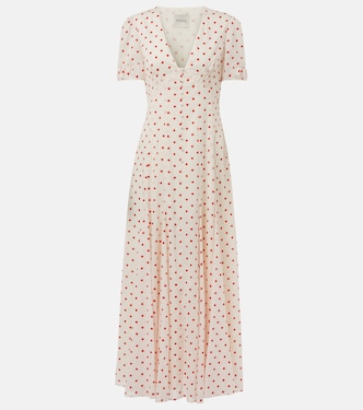 Robe longue Paloma à pois | Posse