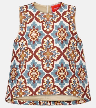 La Scala printed cotton top | La DoubleJ
