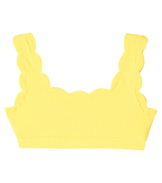 Palm Springs scalloped bikini top | Marysia Bumby