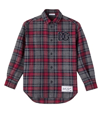 DG plaid shirt | Dolce&Gabbana Kids