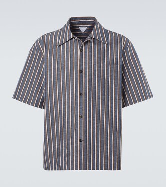 Striped bowling shirt | Bottega Veneta