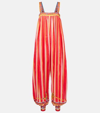 Printed cotton jumpsuit | Dolce&Gabbana