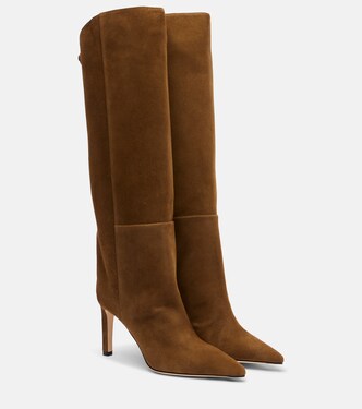 Stiefel Alizze 85 aus Veloursleder | Jimmy Choo