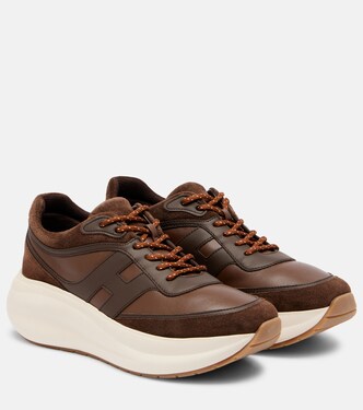 Hogan H696 leather platform sneakers | Hogan