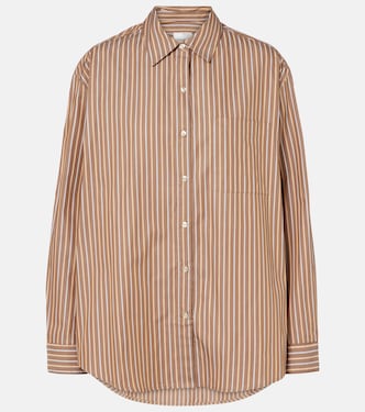 Yoshi striped cotton-blend twill shirt | Leset