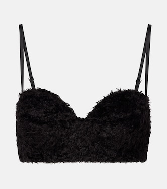 Mohair-blend bra top | Givenchy