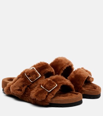 Arizona shearling slides | Birkenstock 1774